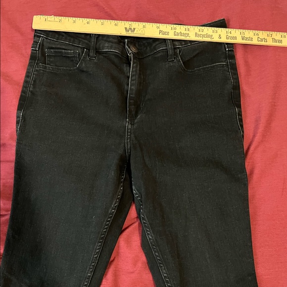 Hollister Black High Rise Super Skinny Jeans Size 7/28 Waist - Picture 3 of 5